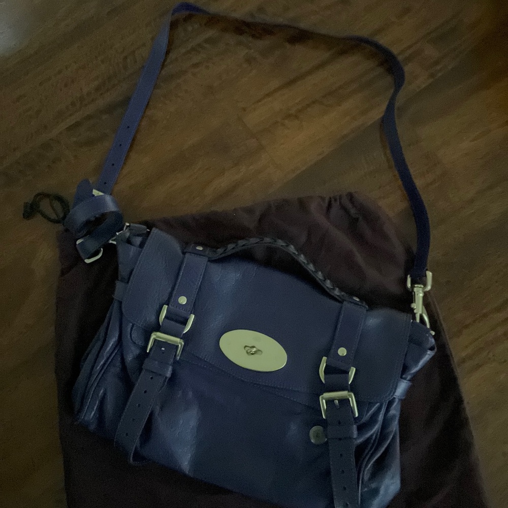 Mulberry Leather Satchel Bag